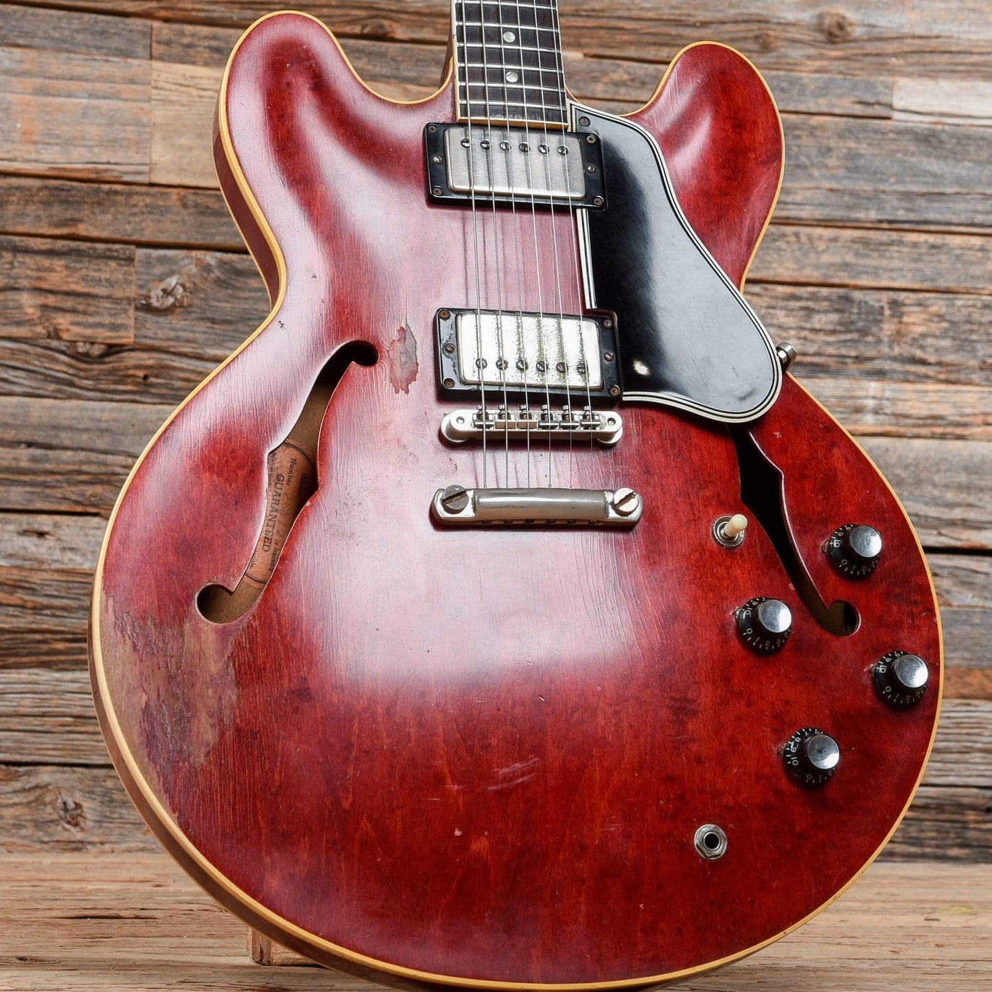 Gibson ES-335 Cherry 1961 Electric Guitars / Semi-Hollow