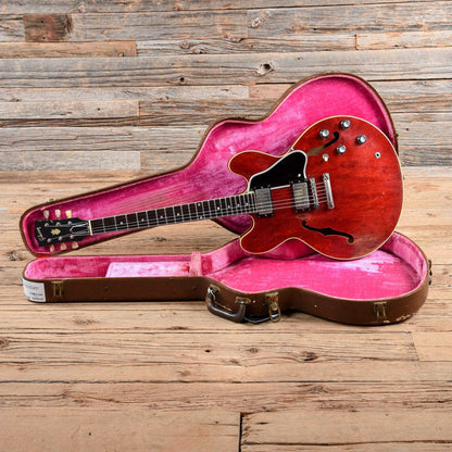 Gibson ES-335 Cherry 1961 Electric Guitars / Semi-Hollow