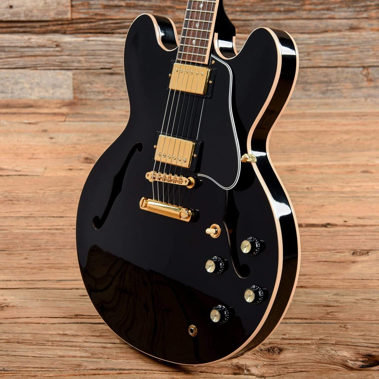Gibson ES-335 Dot Ebony 2001 Electric Guitars / Semi-Hollow