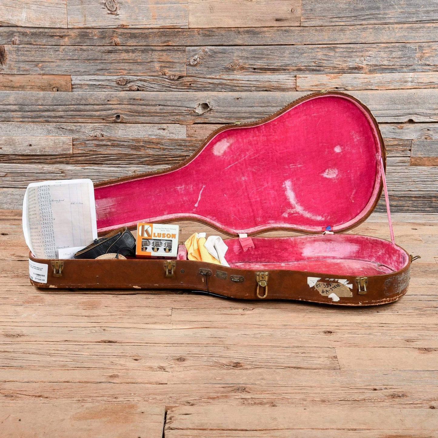 Gibson ES-335 Natural 1960 Electric Guitars / Semi-Hollow