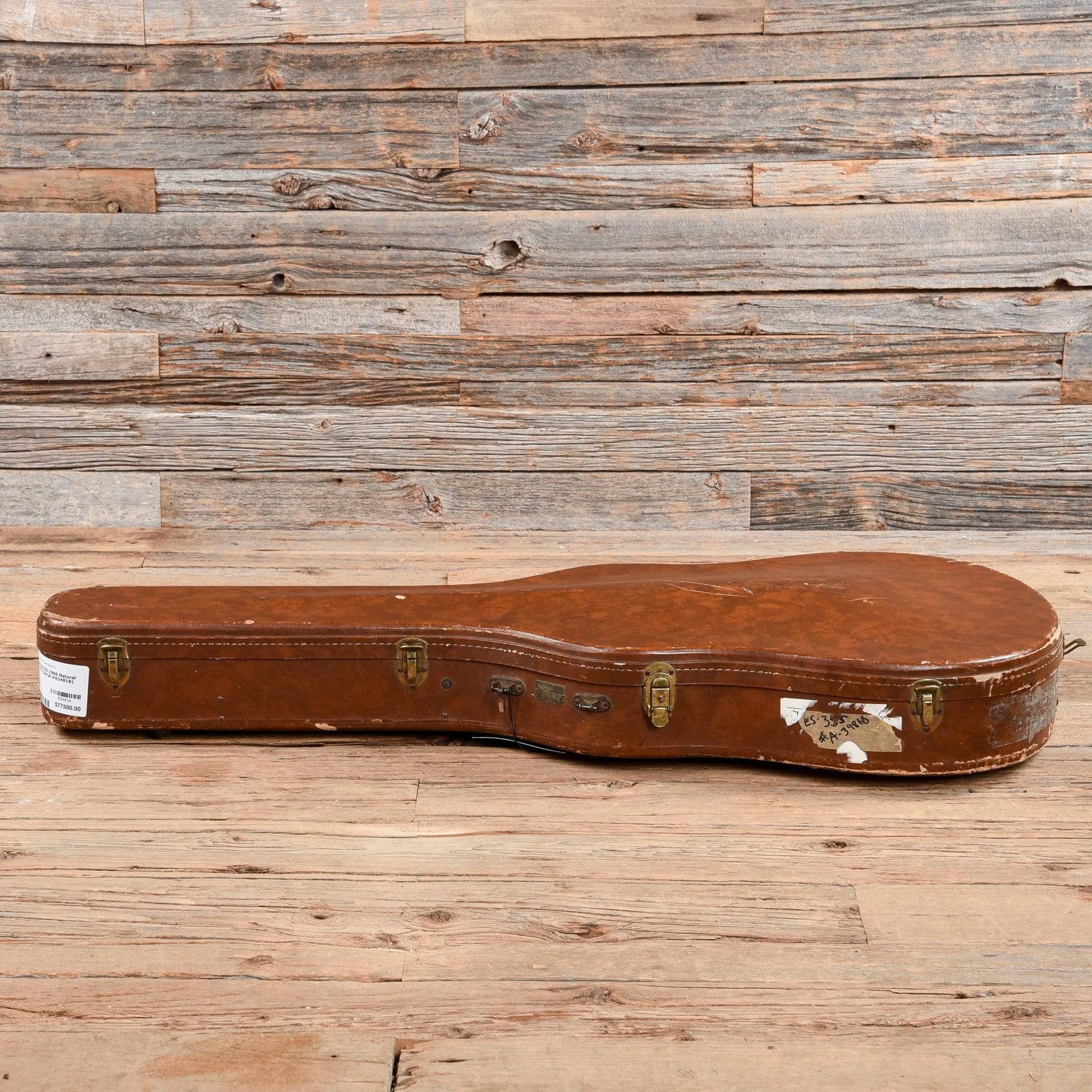 Gibson ES-335 Natural 1960 Electric Guitars / Semi-Hollow