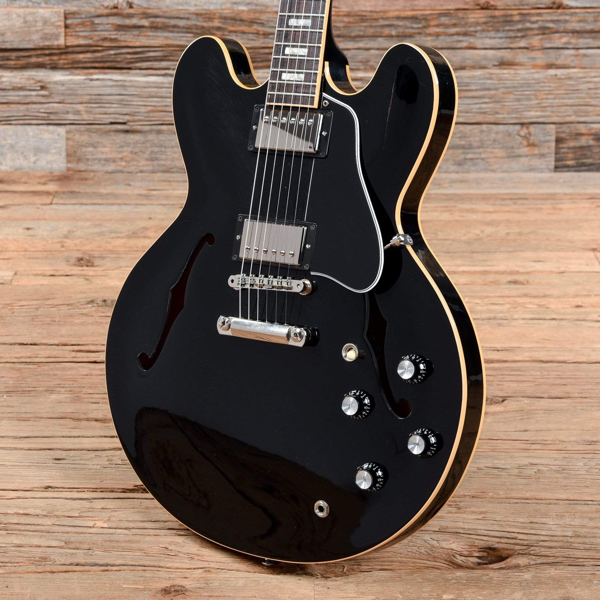 Gibson ES-335 Traditional Antique Ebony 2018 Electric Guitars / Semi-Hollow