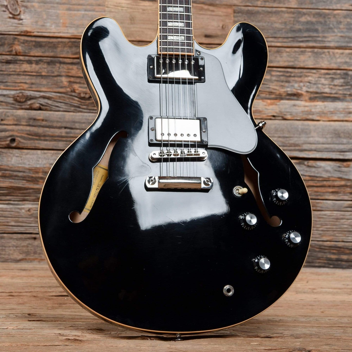 Gibson ES-335 Traditional Antique Ebony 2018 Electric Guitars / Semi-Hollow