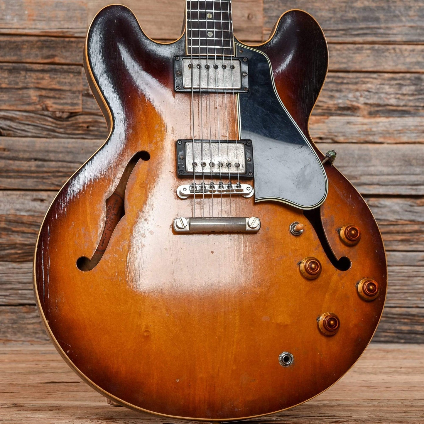 Gibson ES-335TD Sunburst 1960 Electric Guitars / Semi-Hollow