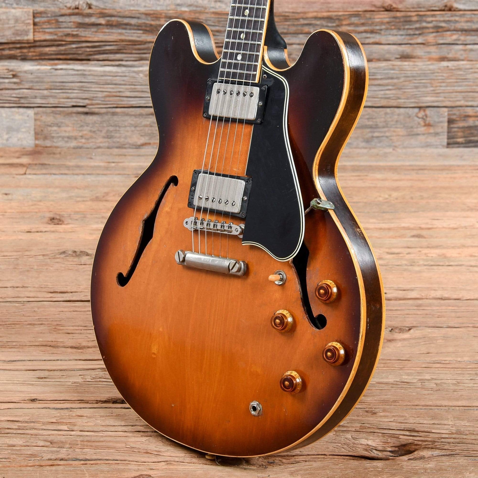 Gibson ES-335TD Sunburst 1960 Electric Guitars / Semi-Hollow