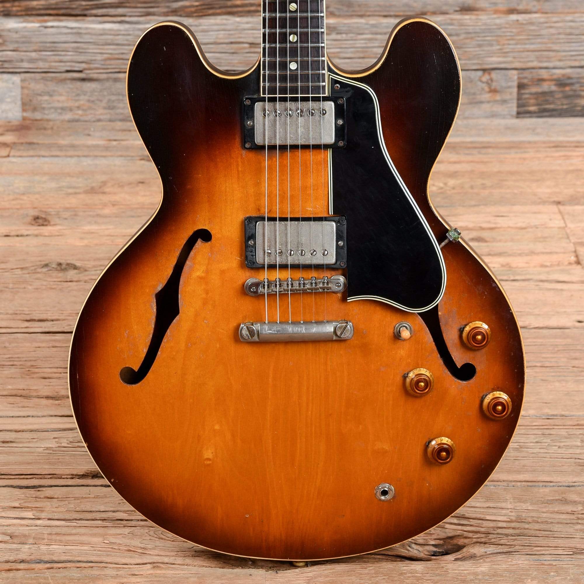 Gibson ES-335TD Sunburst 1960 Electric Guitars / Semi-Hollow
