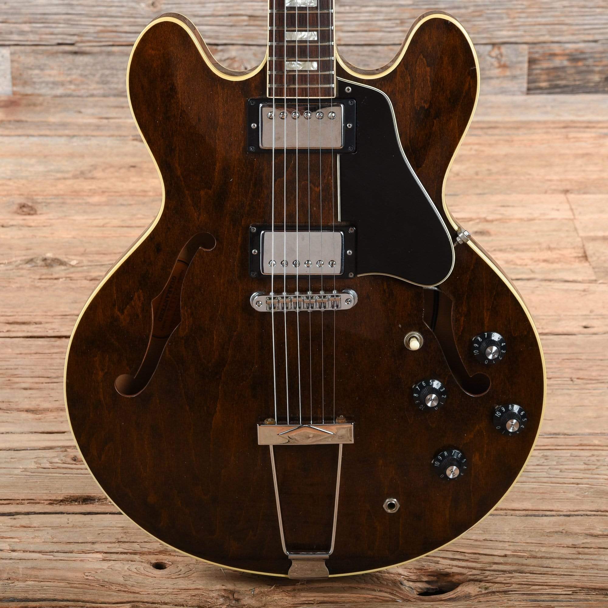 Gibson ES-335TD Walnut 1970s – Chicago Music Exchange