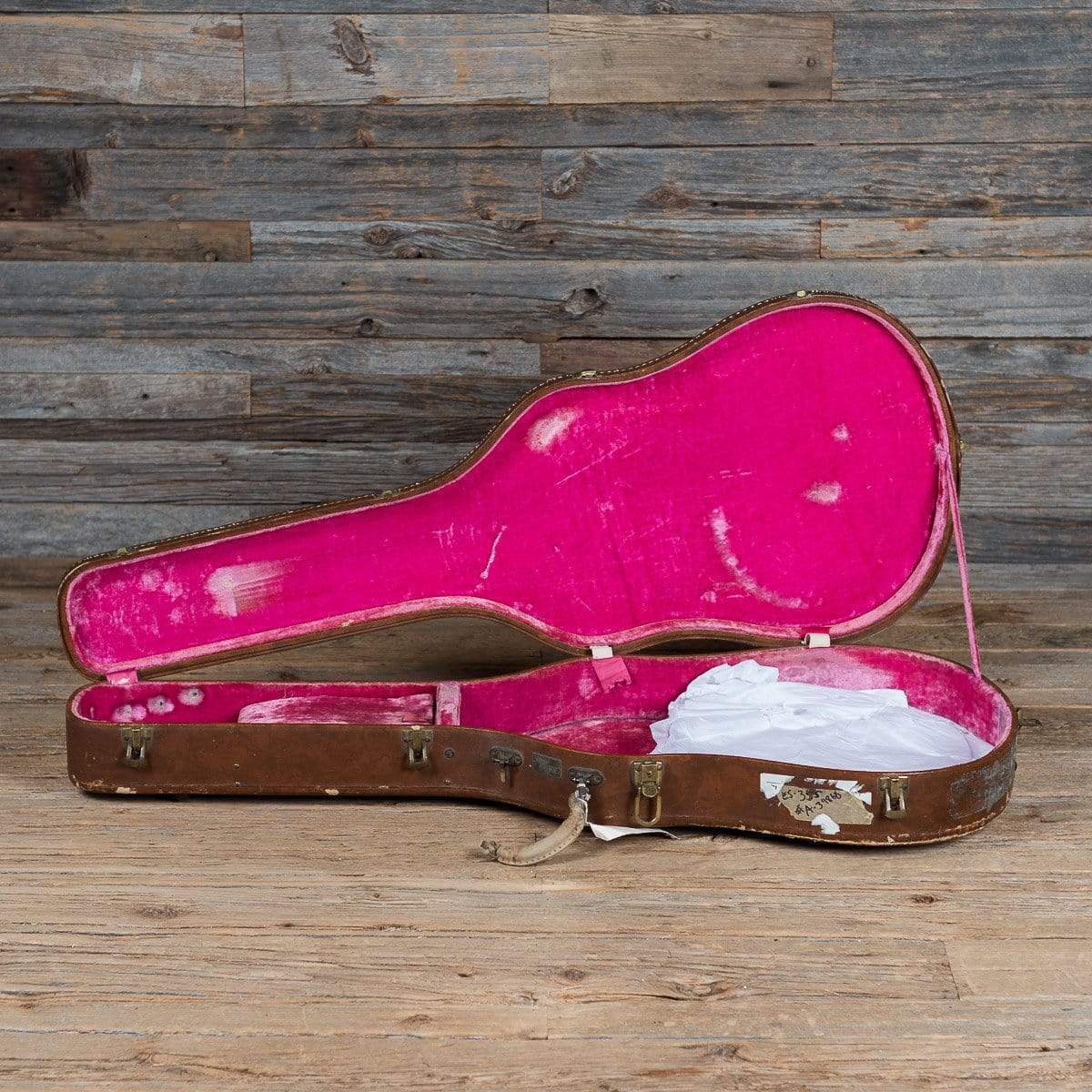 Gibson ES-335TDN with Custom Factory Split Parallelogram Inlays and Bigsby Natural 1960 Electric Guitars / Semi-Hollow