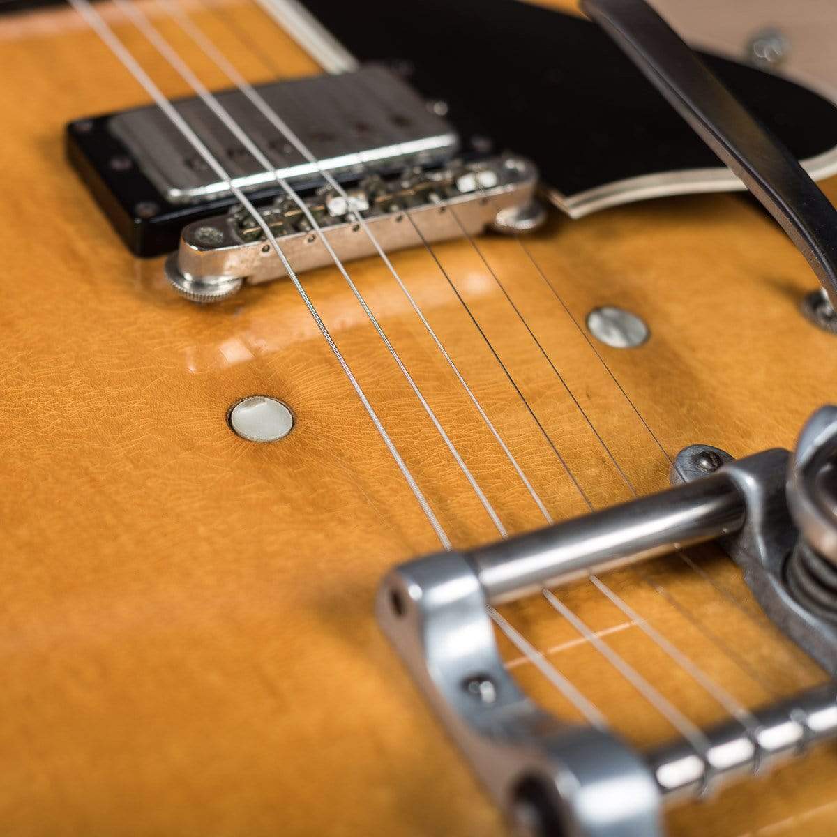 Gibson ES-335TDN with Custom Factory Split Parallelogram Inlays and Bigsby Natural 1960 Electric Guitars / Semi-Hollow