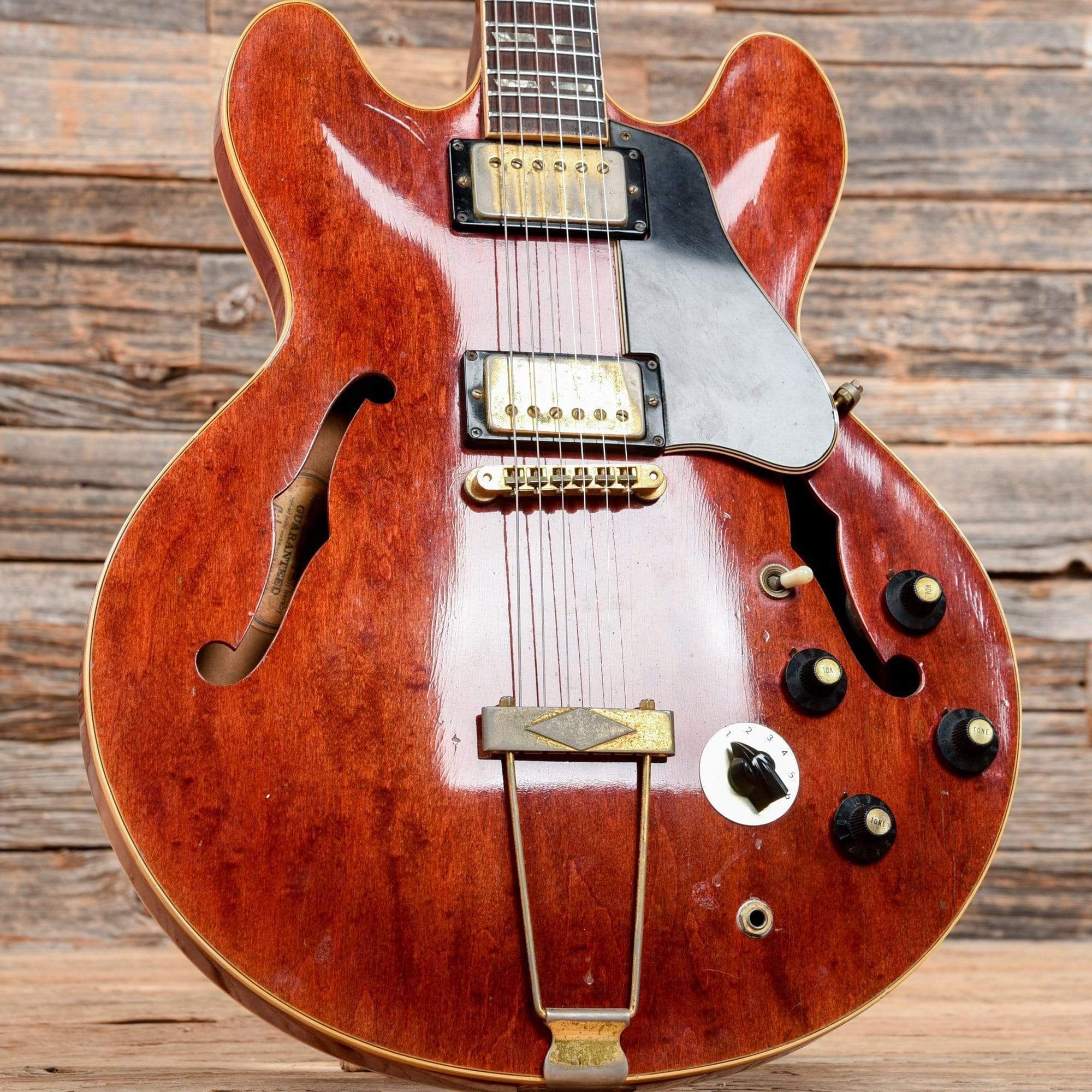 Gibson ES-345 Cherry 1969 Electric Guitars / Semi-Hollow