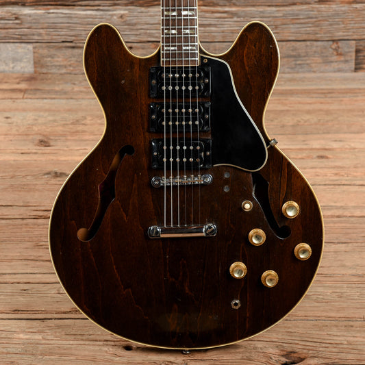 Gibson ES-345 Walnut 1970s Electric Guitars / Semi-Hollow