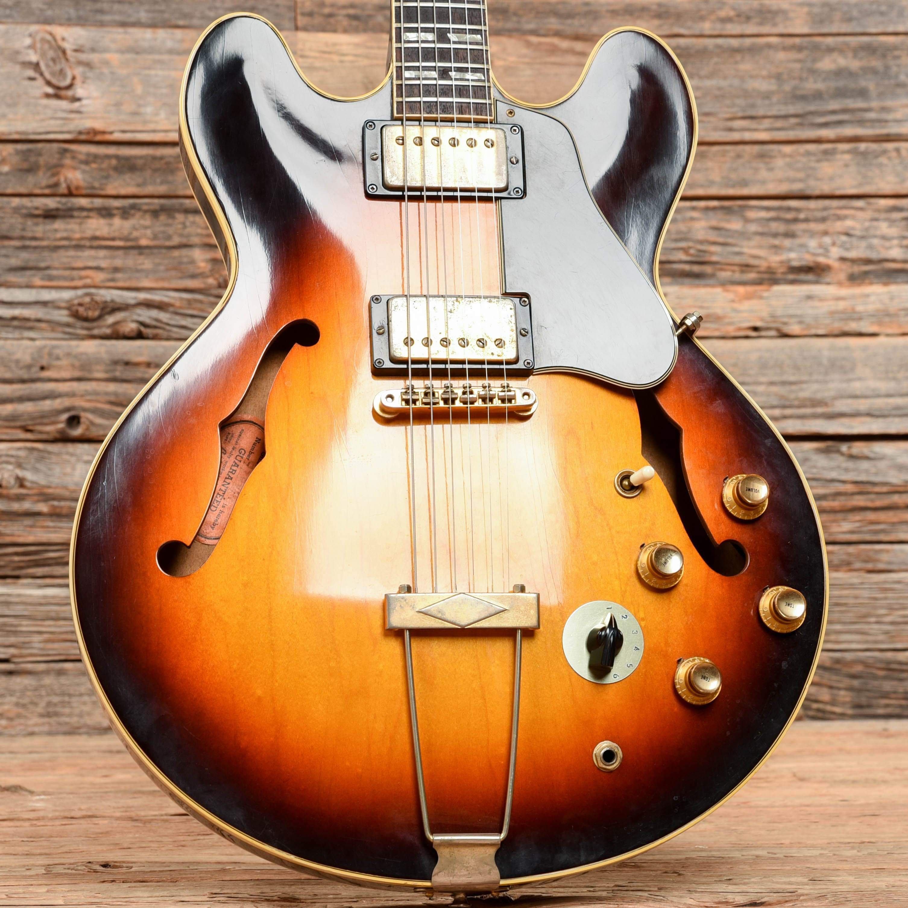 Gibson ES-345TD Sunburst 1968 Electric Guitars / Semi-Hollow