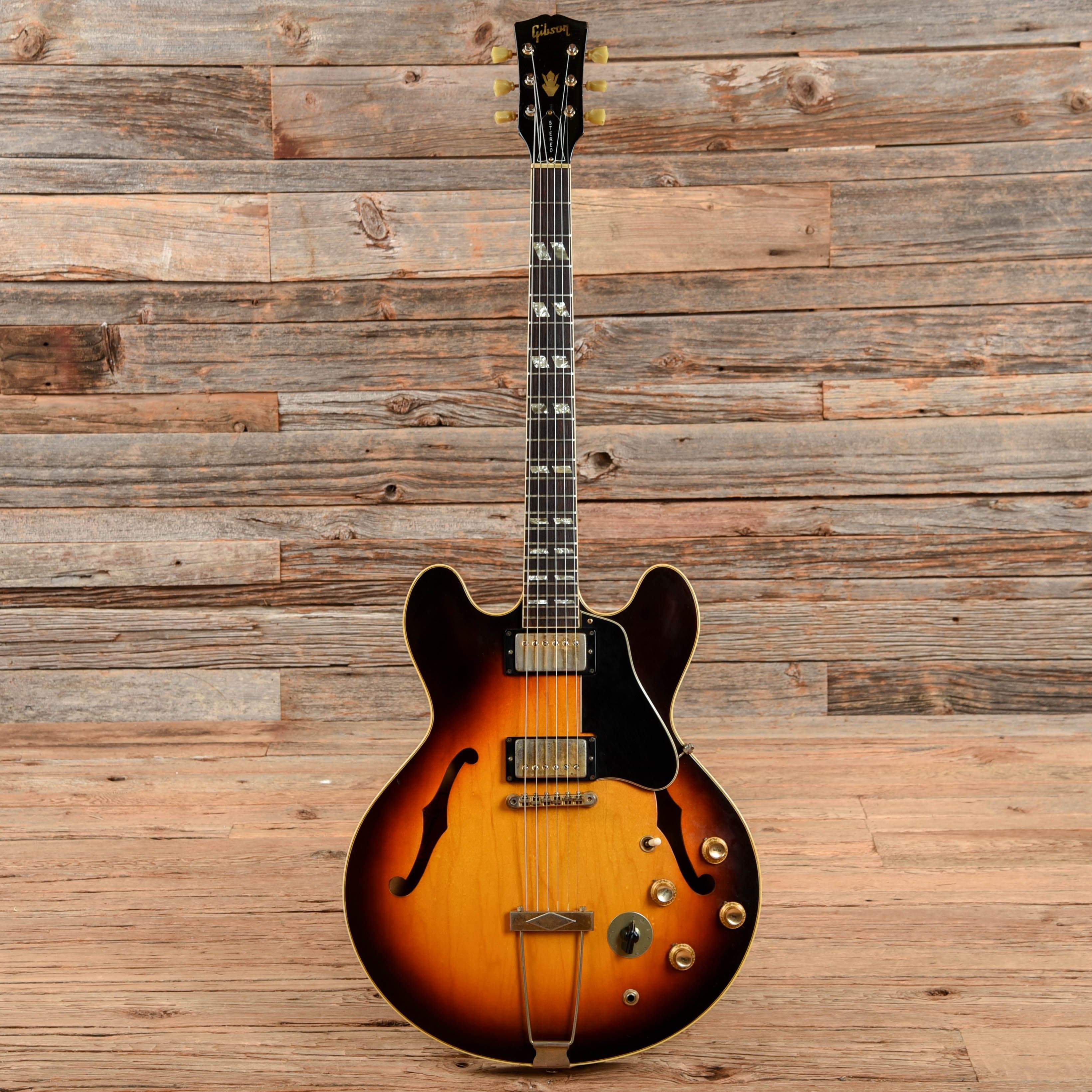 Gibson ES-345TD Sunburst 1968 Electric Guitars / Semi-Hollow