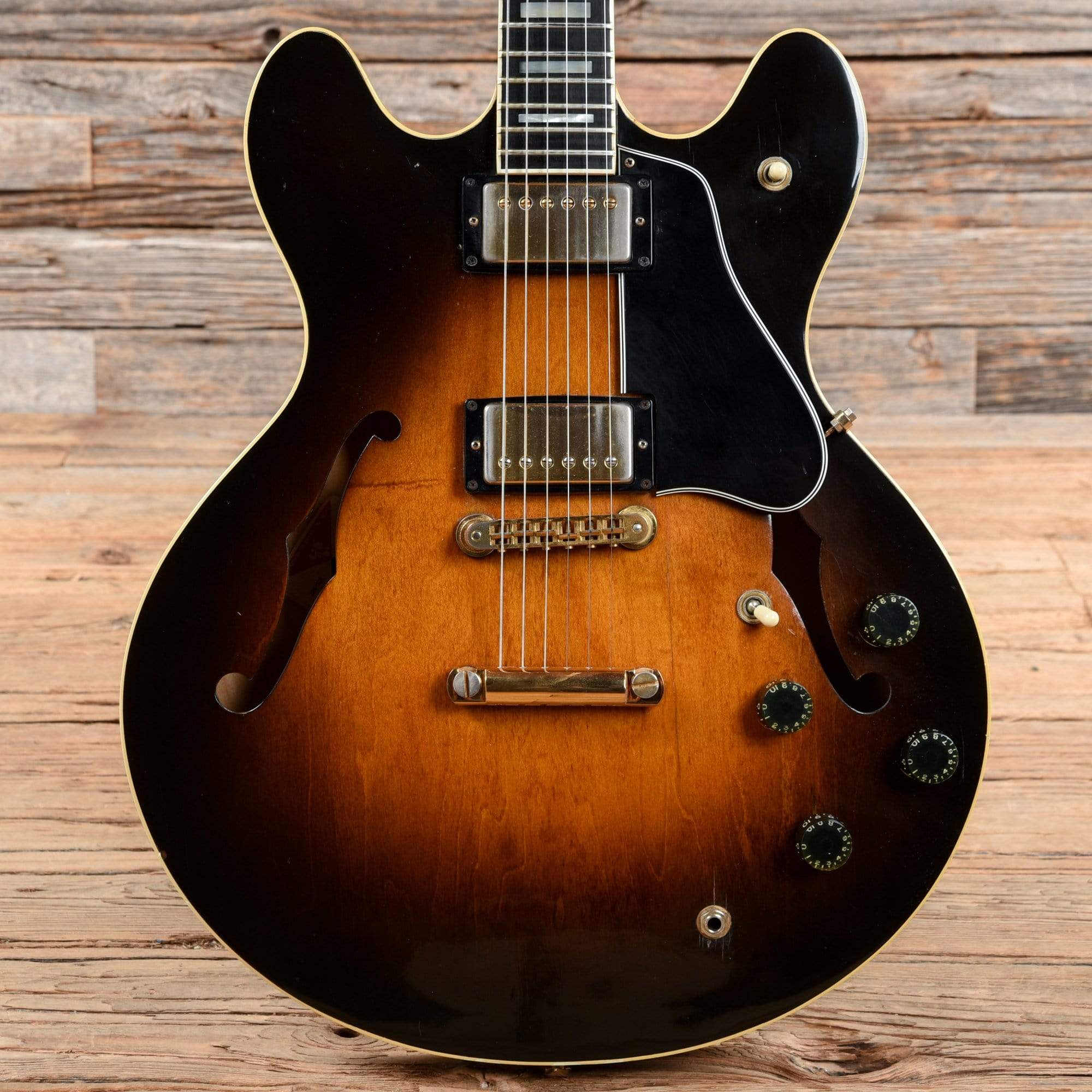 Gibson ES-347 Sunburst 1979 Electric Guitars / Semi-Hollow