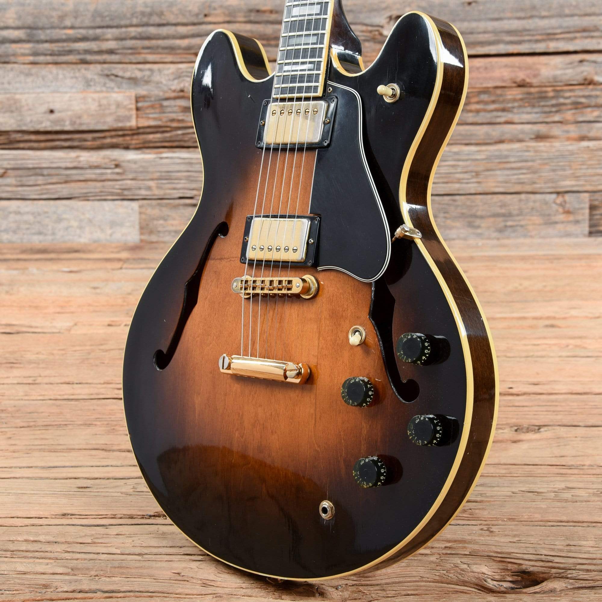 Gibson ES-347 Sunburst 1979 Electric Guitars / Semi-Hollow