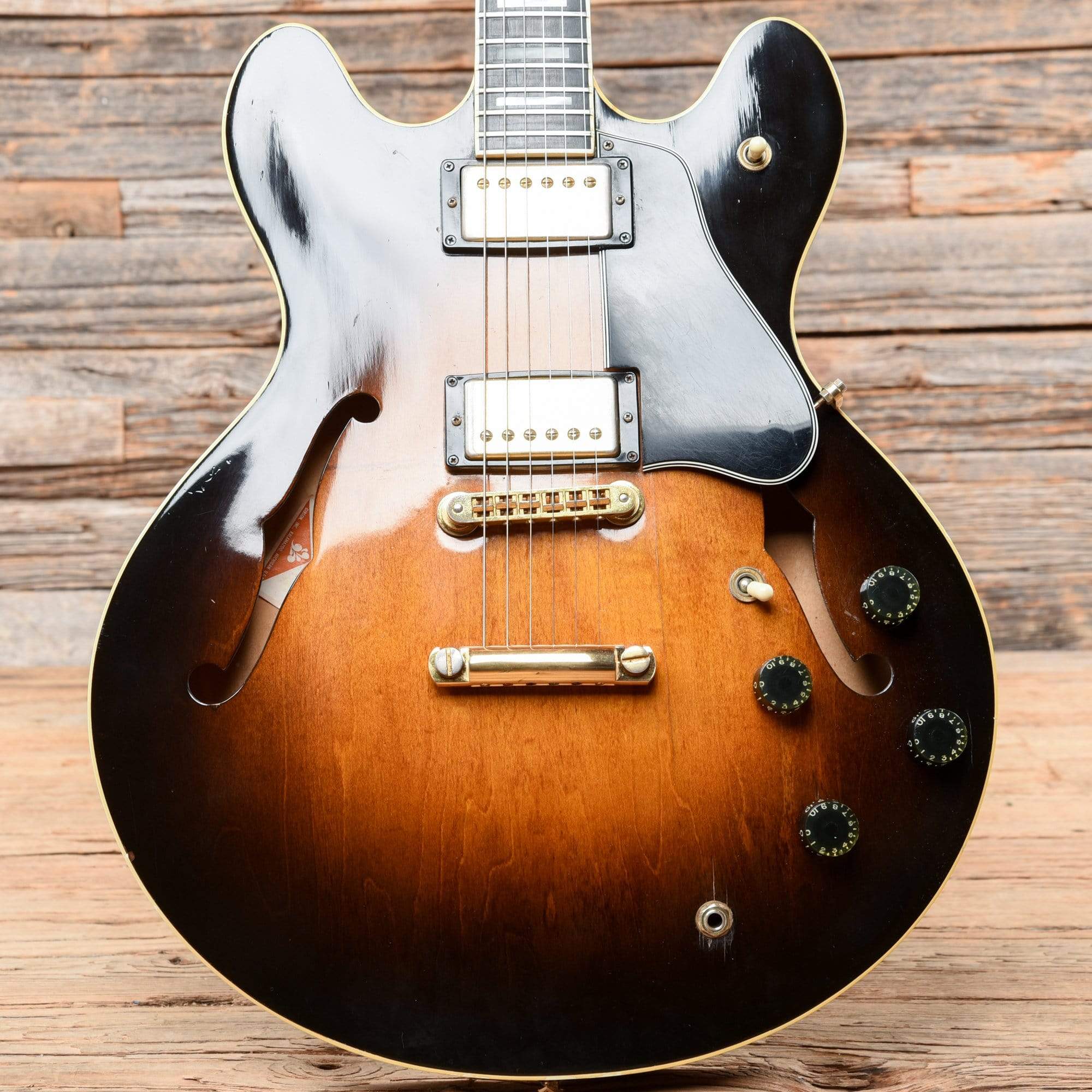 Gibson ES-347 Sunburst 1979 Electric Guitars / Semi-Hollow
