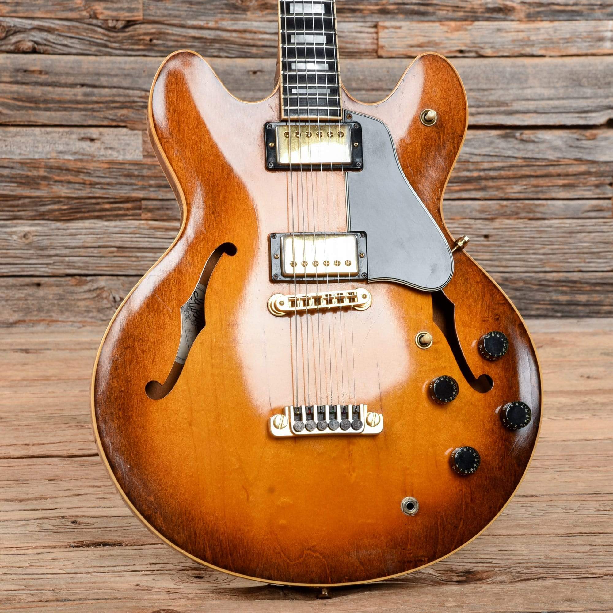 Gibson ES-347TD Sunburst 1981 Electric Guitars / Semi-Hollow