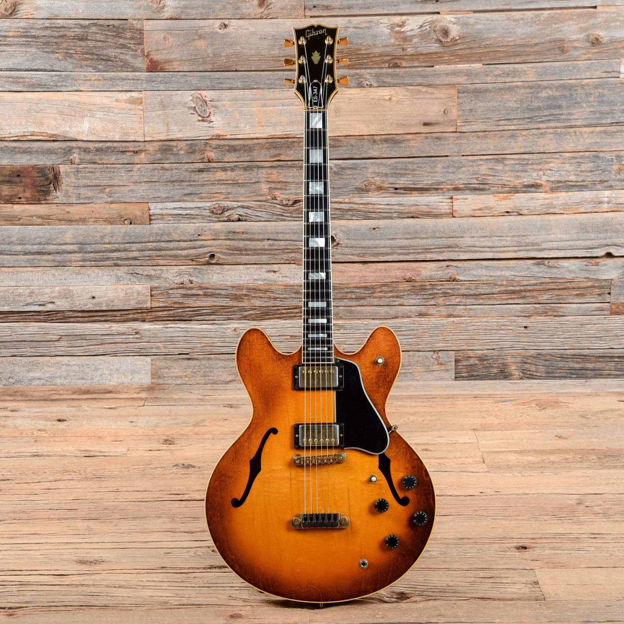 Gibson ES-347TD Sunburst 1981 Electric Guitars / Semi-Hollow