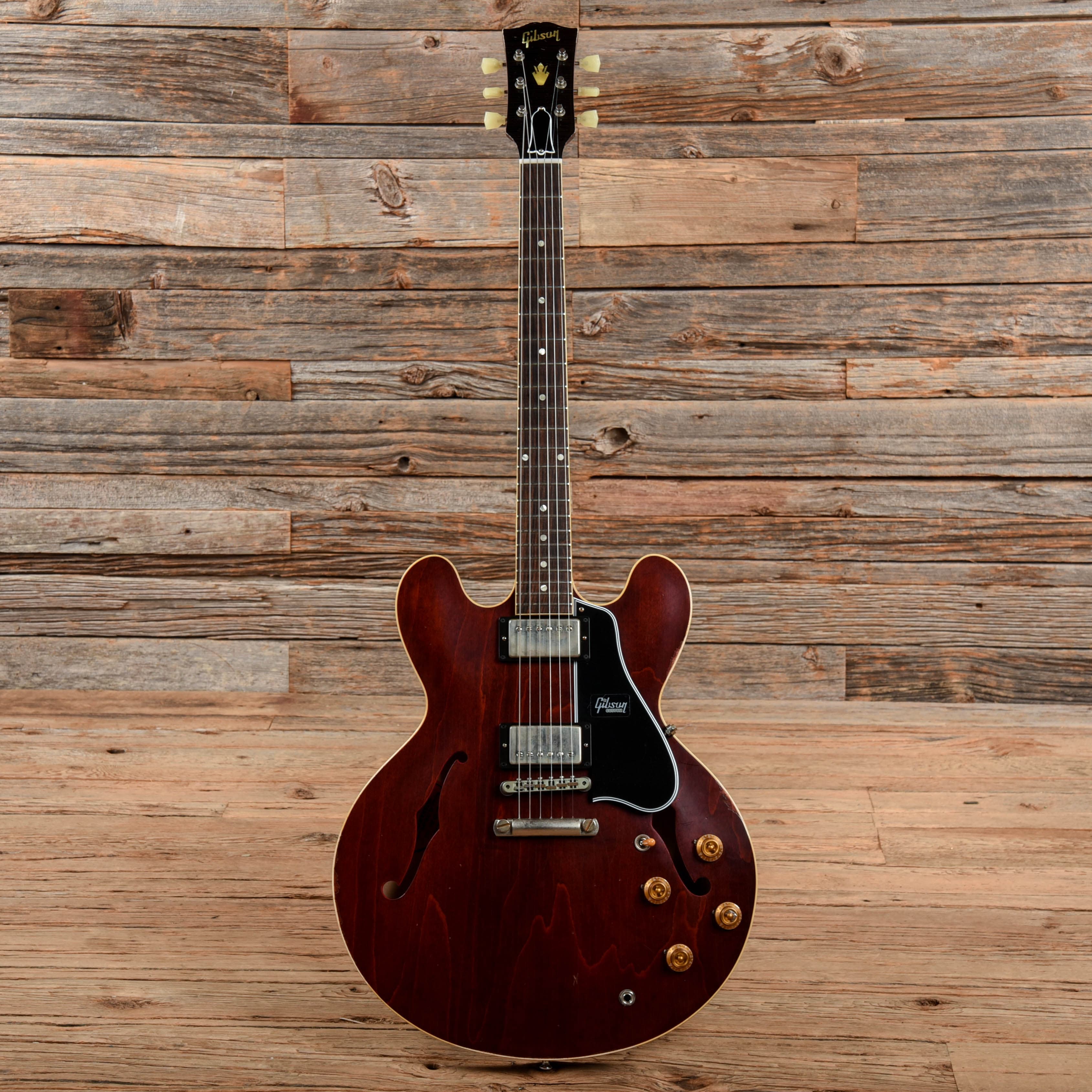 Gibson Gibson Custom '59 ES-335 Murphy Aged Viking Red 2017 Electric Guitars / Semi-Hollow