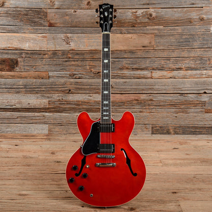 Gibson Gibson Memphis ES-335 Block Cherry 2015 Electric Guitars / Semi-Hollow
