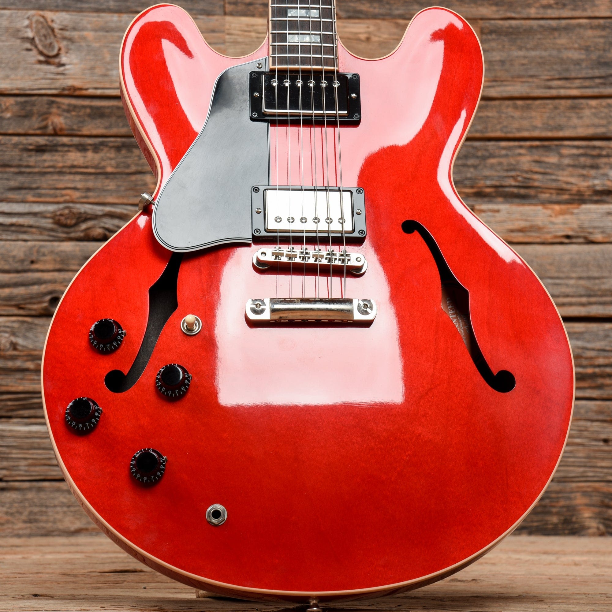 Gibson Gibson Memphis ES-335 Block Cherry 2015 Electric Guitars / Semi-Hollow