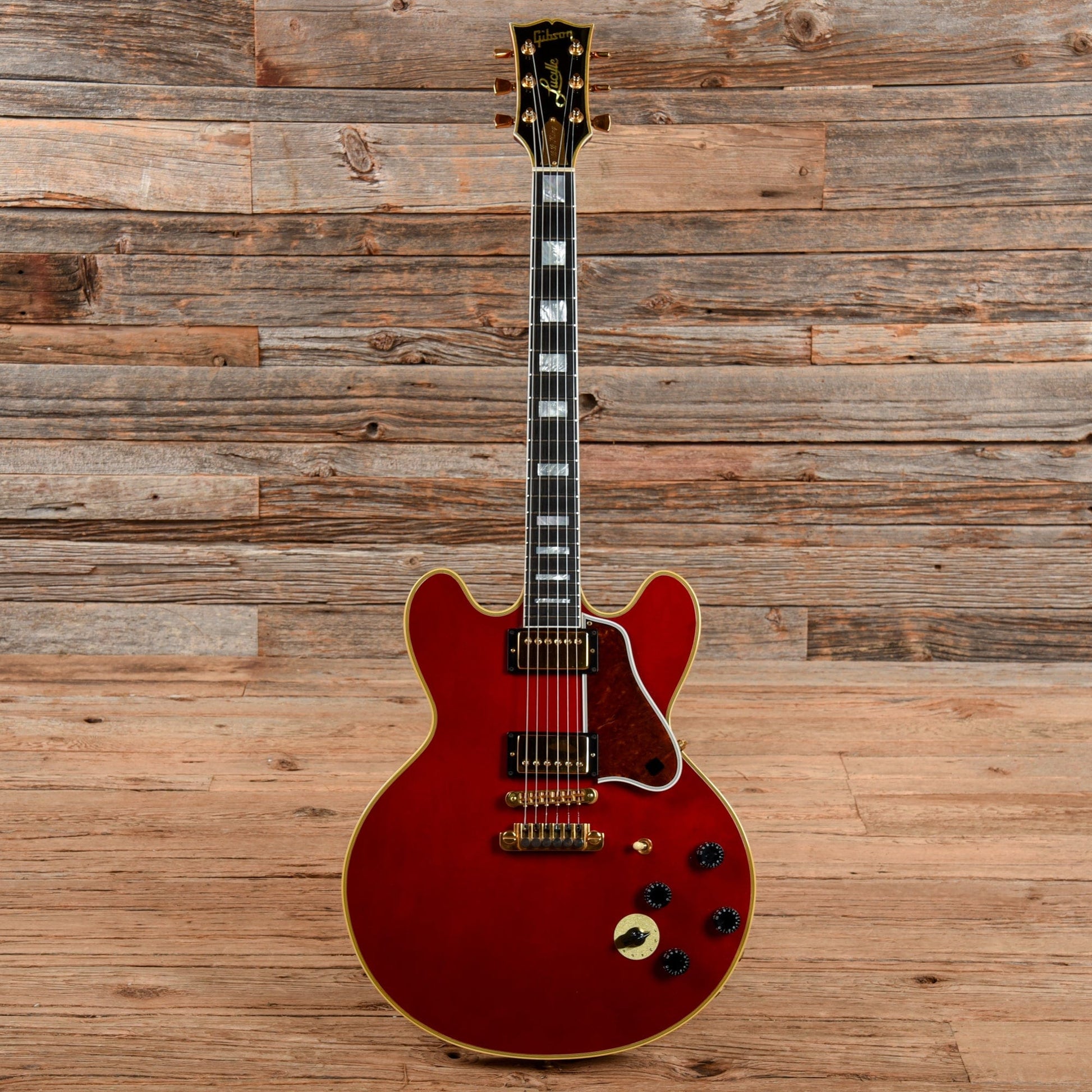 Gibson Lucille BB King Signature Cherry 1995 Electric Guitars / Semi-Hollow