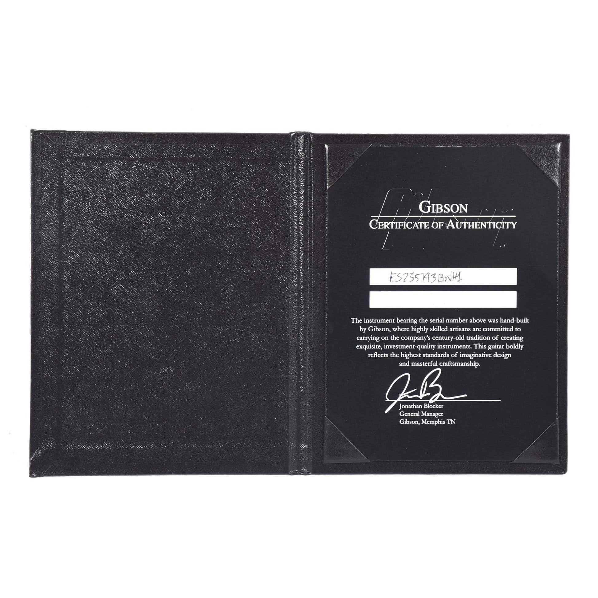 Gibson Memphis 2019 Limited ES-235 '34 Burst Electric Guitars / Semi-Hollow