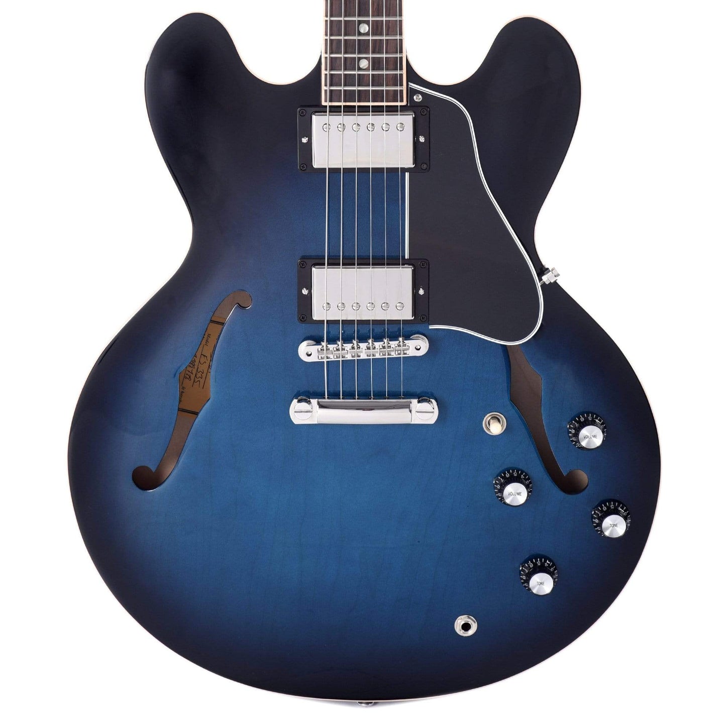 Gibson Memphis 2019 Limited ES-335 Dot Blues Burst Electric Guitars / Semi-Hollow