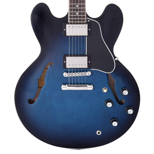 Gibson Memphis 2019 Limited ES-335 Dot Blues Burst Electric Guitars / Semi-Hollow
