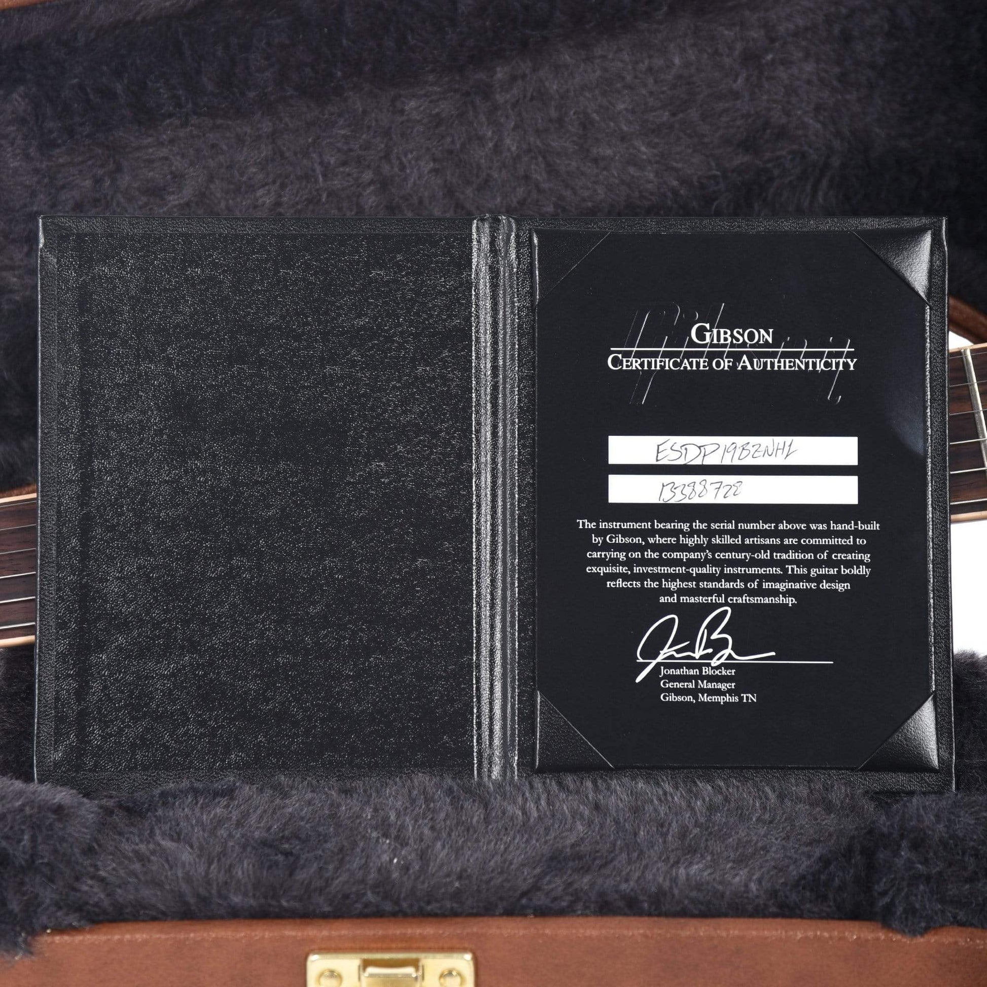 Gibson Memphis 2019 Limited ES-335 Dot Blues Burst Electric Guitars / Semi-Hollow