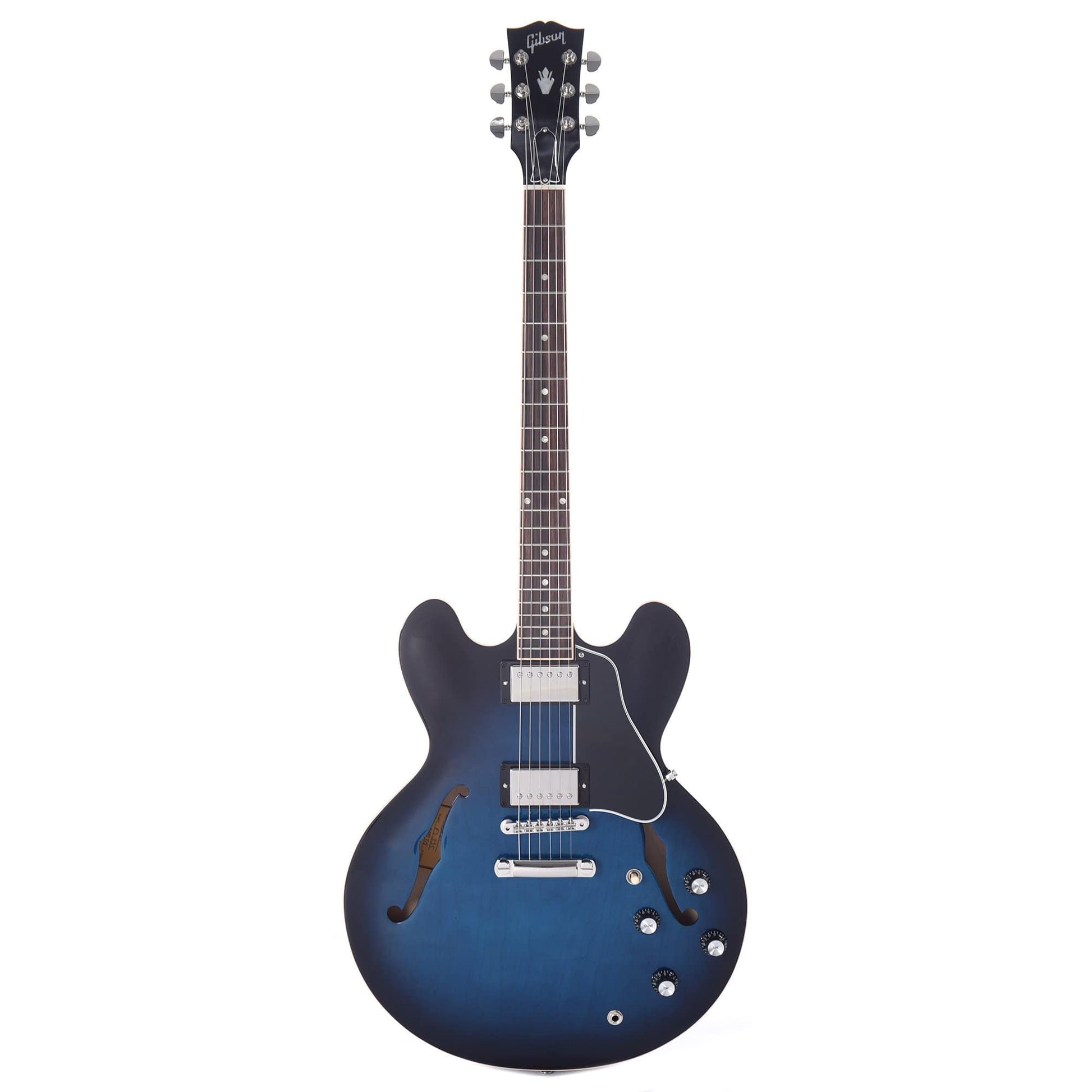 Gibson Memphis 2019 Limited ES-335 Dot Blues Burst Electric Guitars / Semi-Hollow