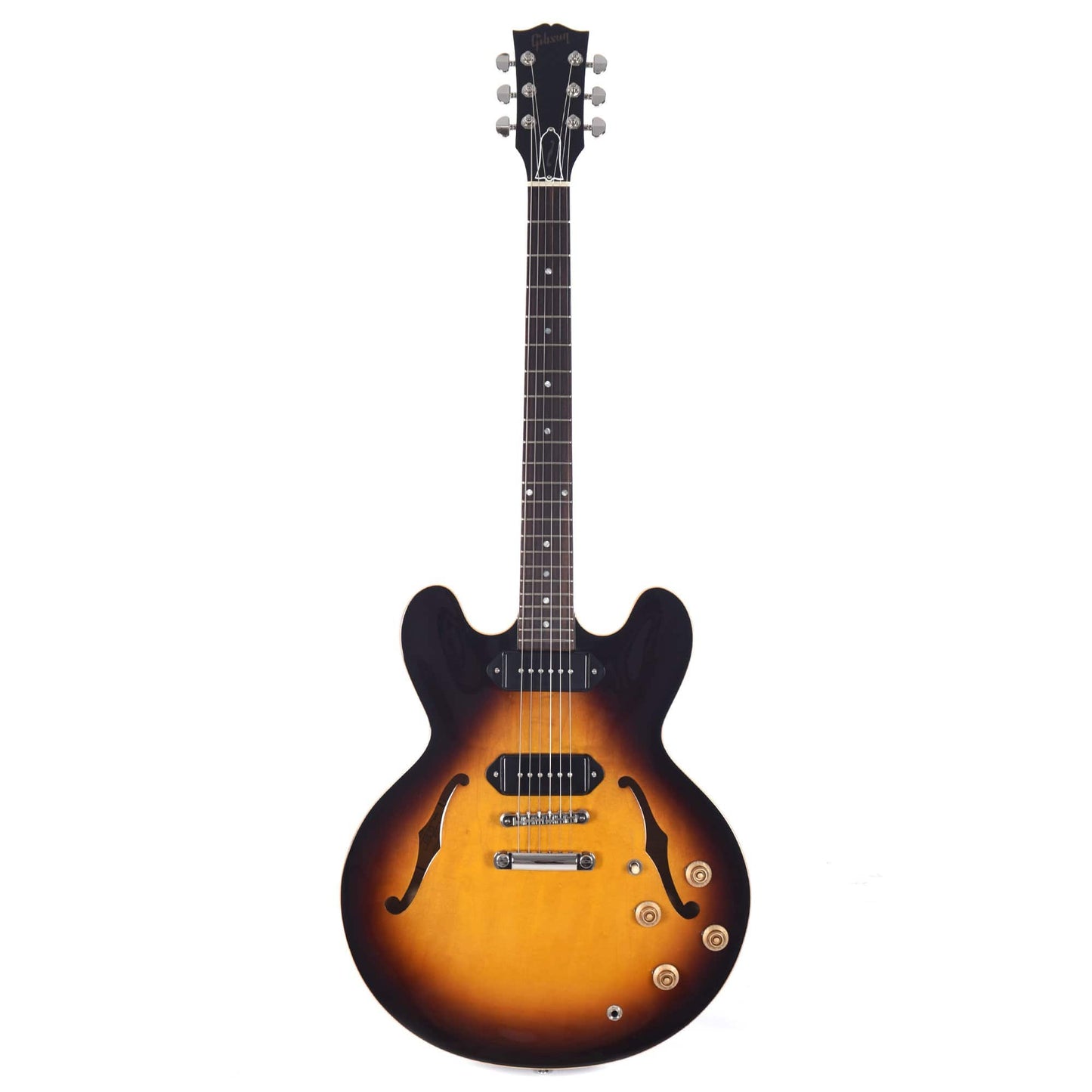 Gibson Memphis 2019 Limited ES-335 Dot P-90 Vintage Burst Electric Guitars / Semi-Hollow