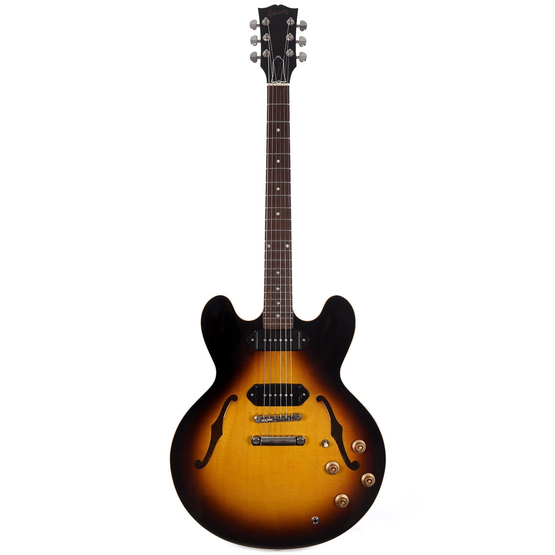 Gibson Memphis 2019 Limited ES-335 Dot P-90 Vintage Burst Electric Guitars / Semi-Hollow