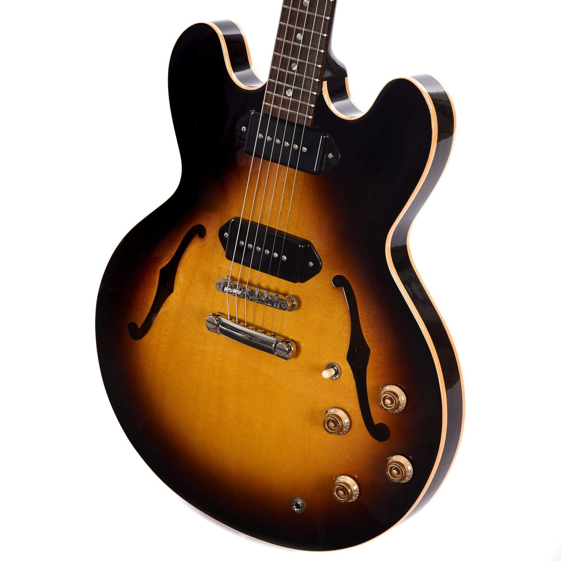 Gibson Memphis 2019 Limited ES-335 Dot P-90 Vintage Burst Electric Guitars / Semi-Hollow