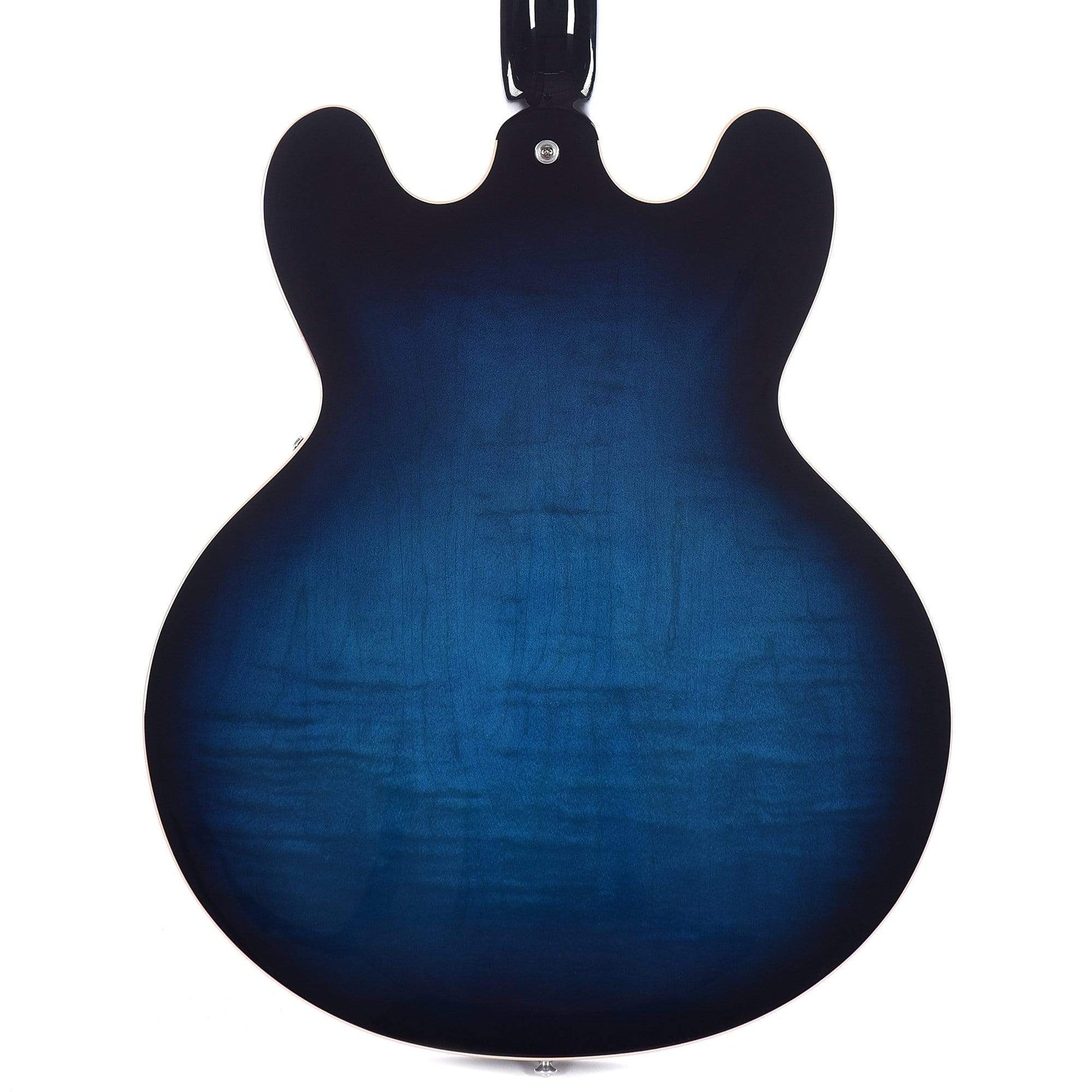 Gibson Memphis 2019 Limited ES-335 Figured Blue Burst Electric Guitars / Semi-Hollow