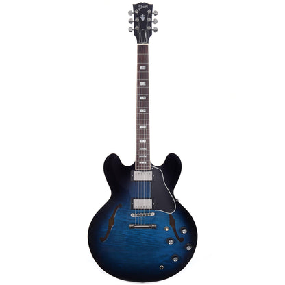 Gibson Memphis 2019 Limited ES-335 Figured Blue Burst Electric Guitars / Semi-Hollow