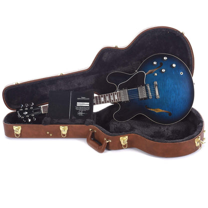 Gibson Memphis 2019 Limited ES-335 Figured Blue Burst Electric Guitars / Semi-Hollow