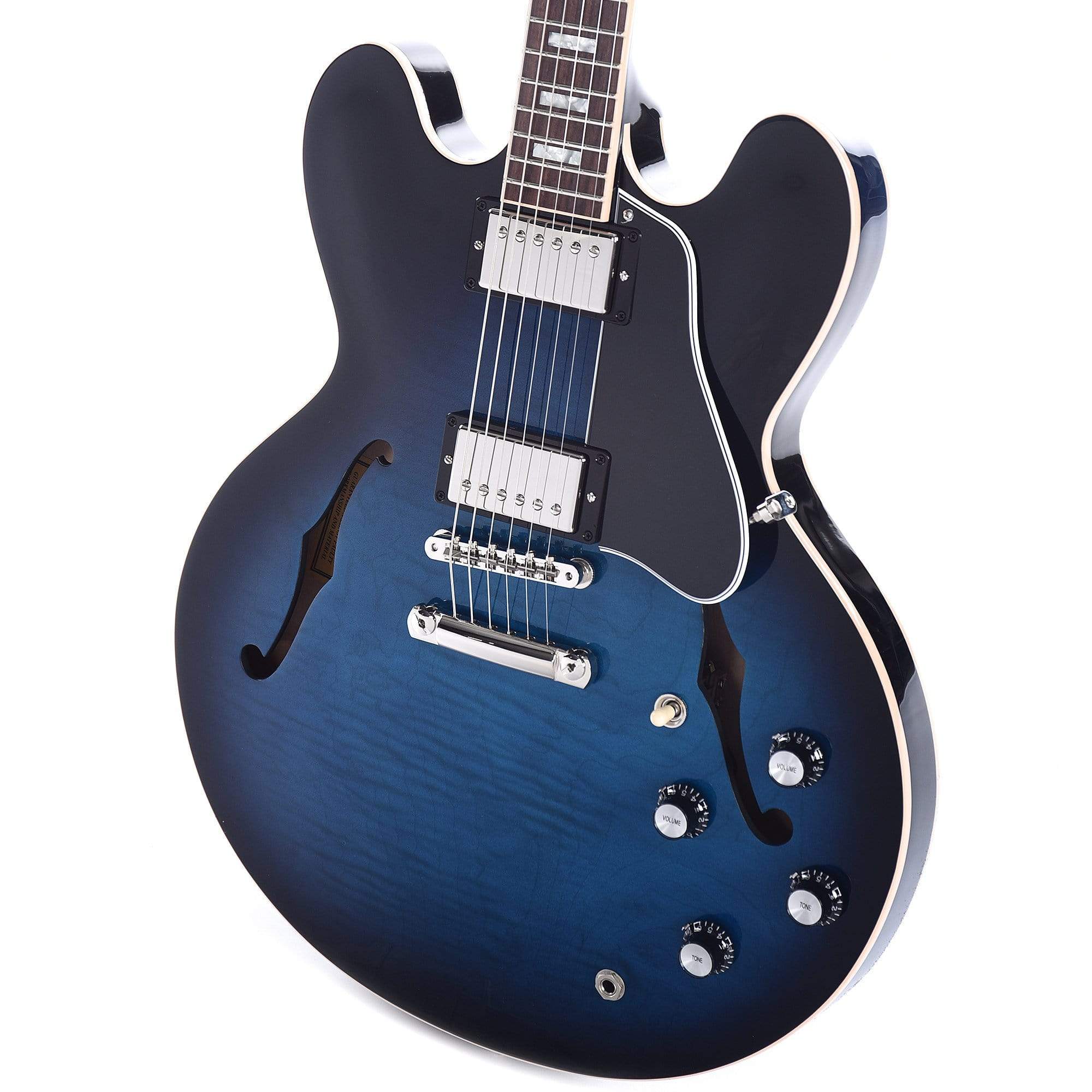 Gibson Memphis 2019 Limited ES-335 Figured Blue Burst – Chicago Music ...