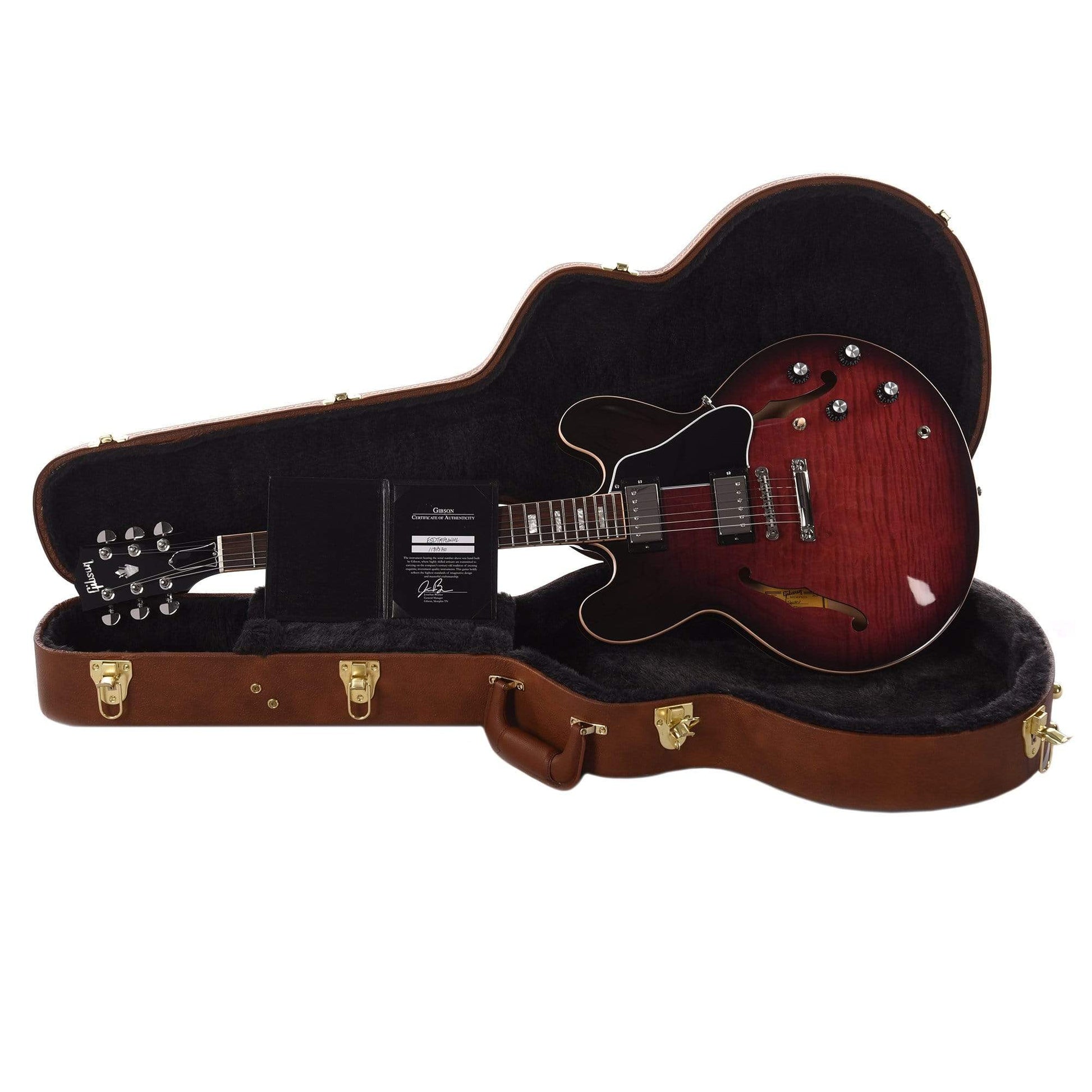 Gibson Memphis 2019 Limited ES-335 Figured Purple Burst Electric Guitars / Semi-Hollow