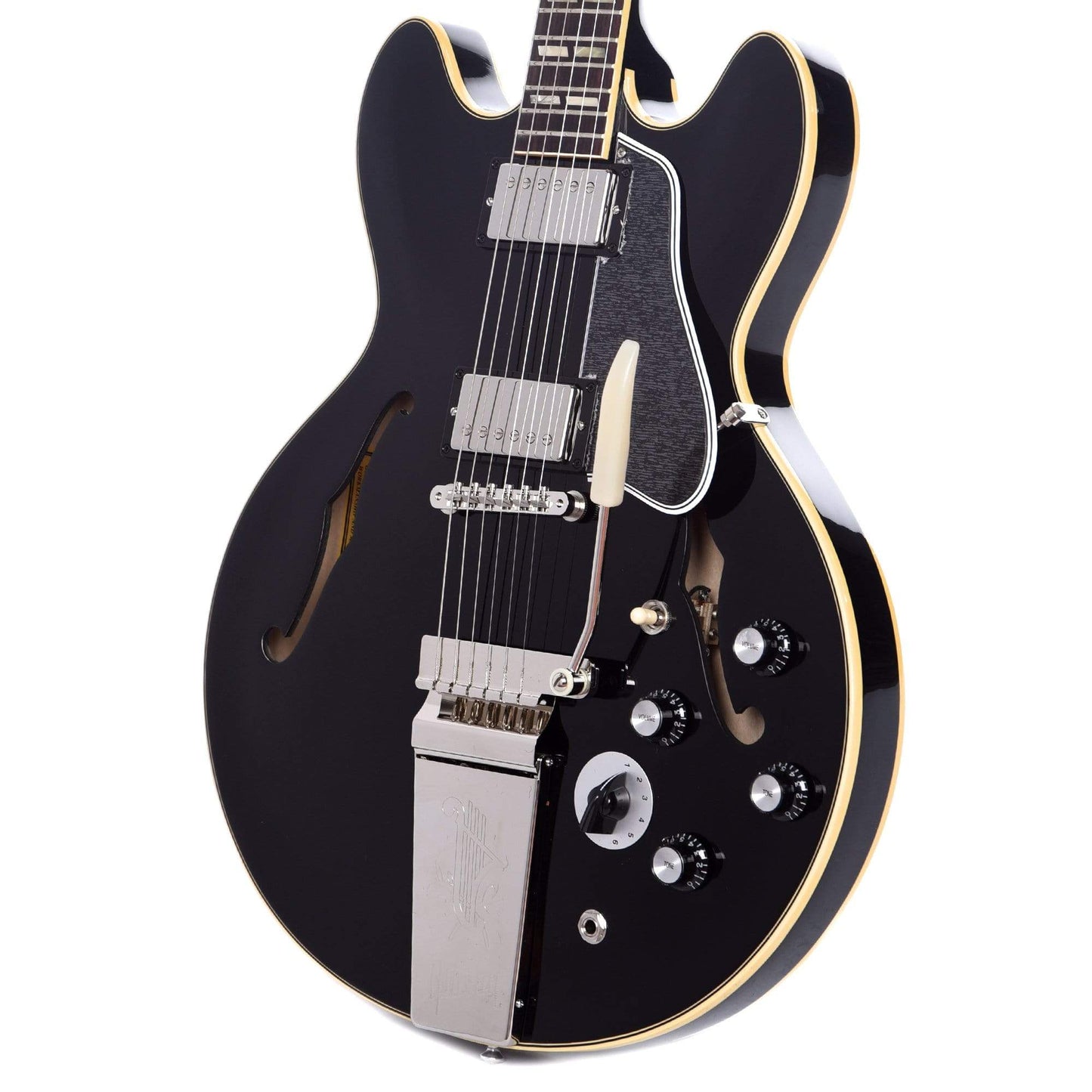 Gibson Memphis 2019 Limited ES-345 Mono Varitone Ebony w/Maestro Electric Guitars / Semi-Hollow