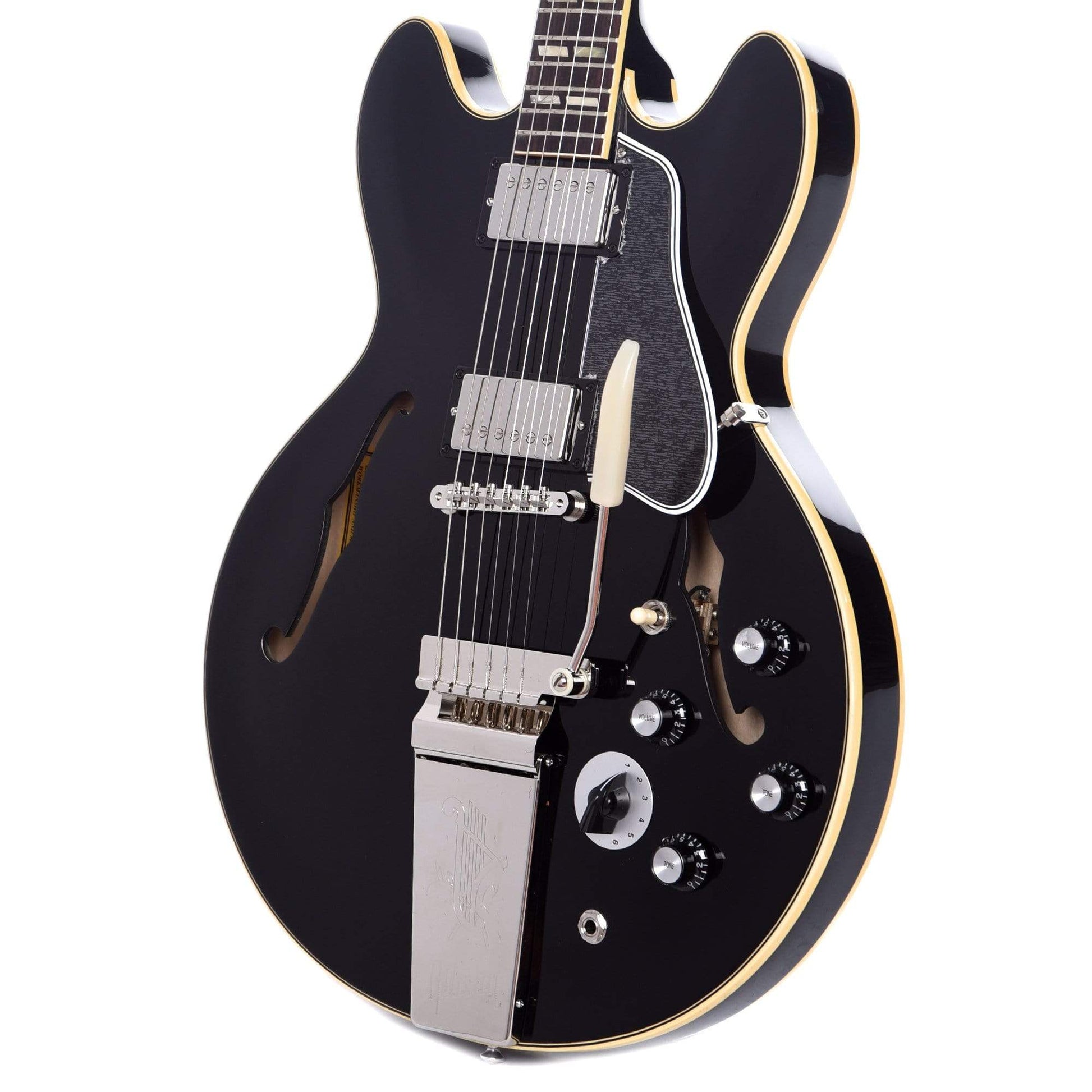 Gibson Memphis 2019 Limited ES-345 Mono Varitone Ebony w/Maestro Electric Guitars / Semi-Hollow