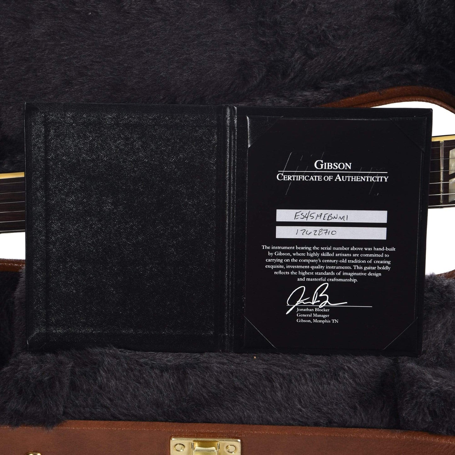 Gibson Memphis 2019 Limited ES-345 Mono Varitone Ebony w/Maestro Electric Guitars / Semi-Hollow