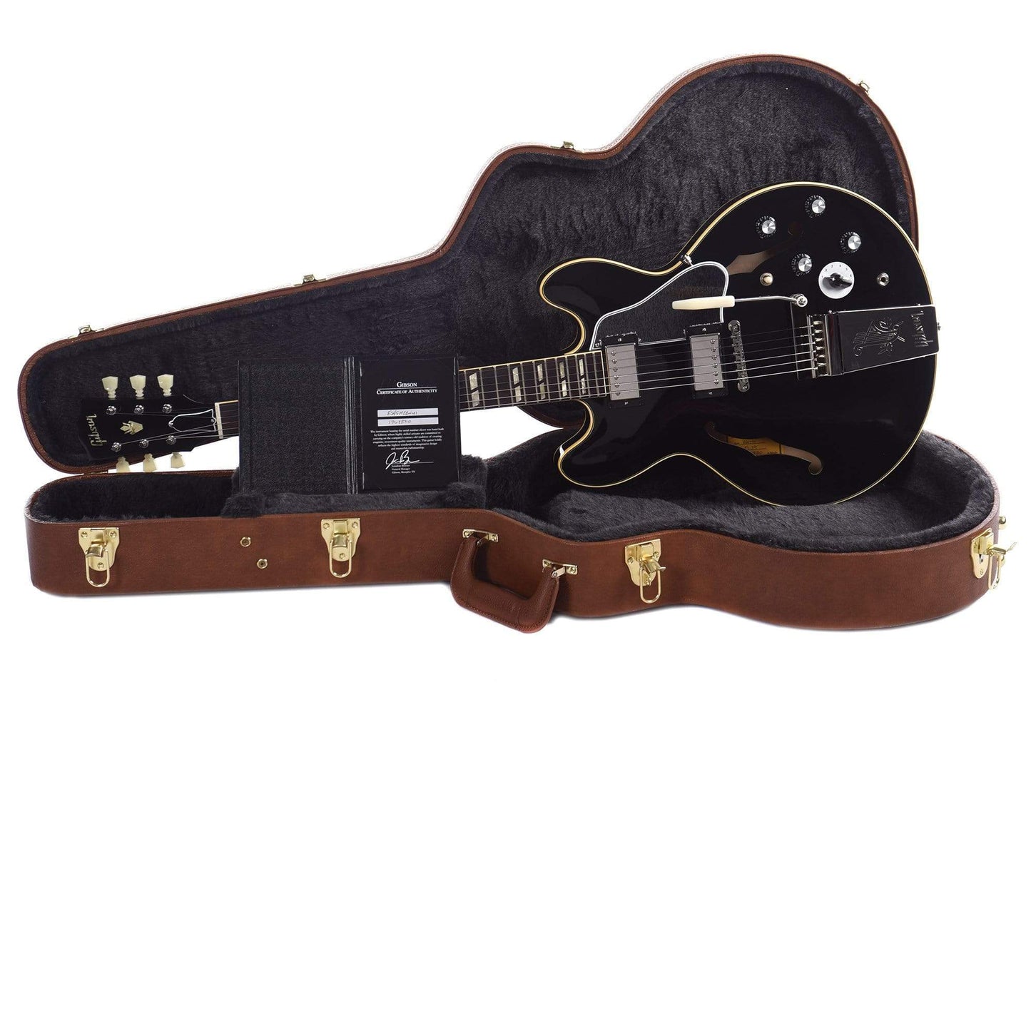 Gibson Memphis 2019 Limited ES-345 Mono Varitone Ebony w/Maestro Electric Guitars / Semi-Hollow