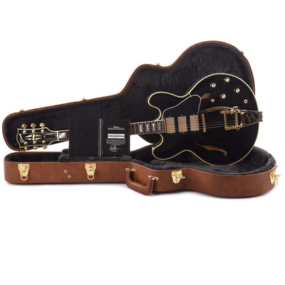 Gibson Memphis 2019 Limited ES-355 Black Beauty Bigsby Electric Guitars / Semi-Hollow