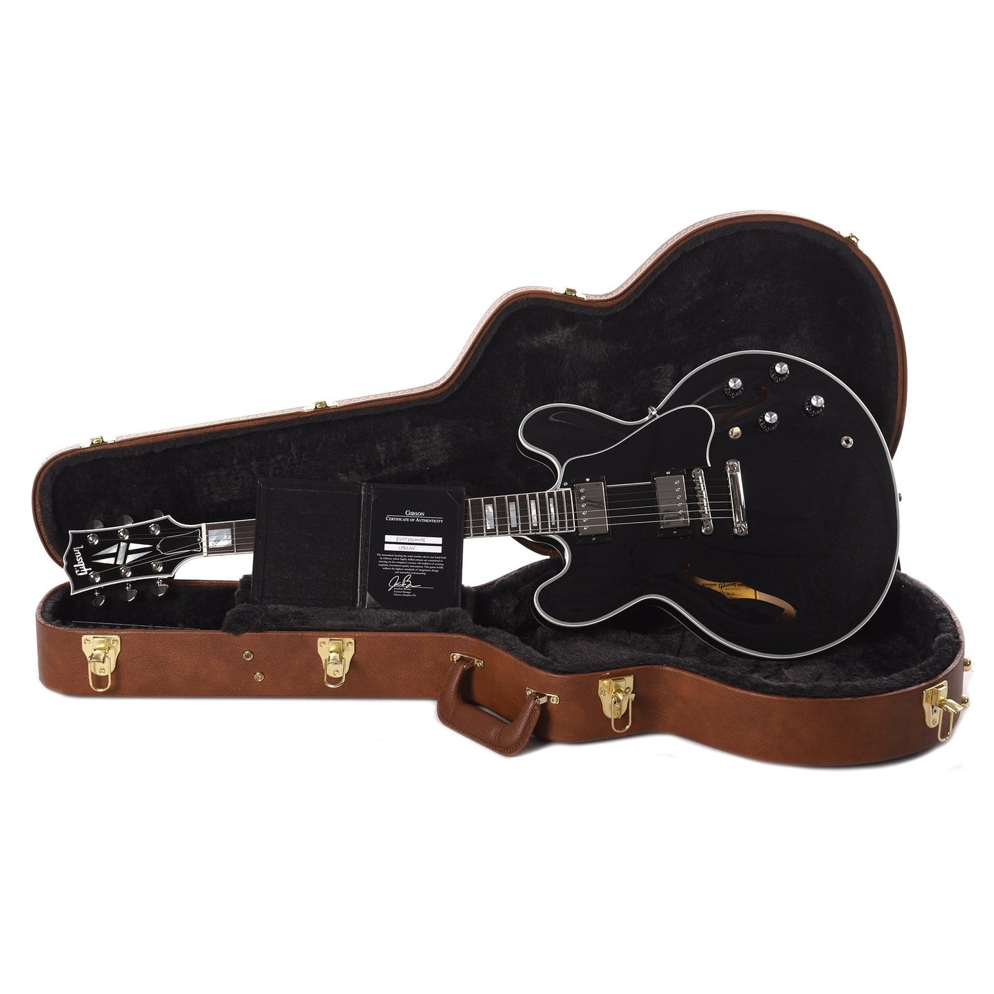 Gibson Memphis 2019 Limited ES-355 Graphite Metallic Stopbar Electric Guitars / Semi-Hollow