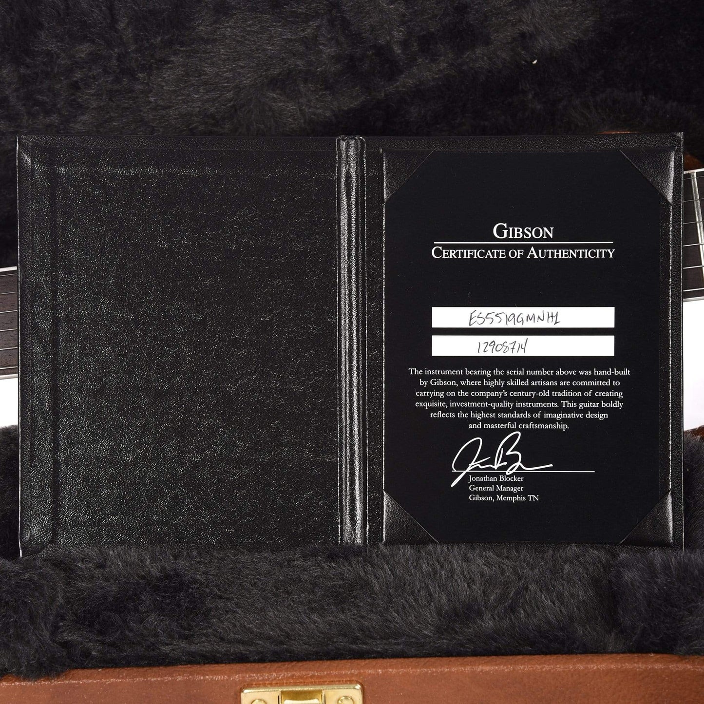 Gibson Memphis 2019 Limited ES-355 Graphite Metallic Stopbar Electric Guitars / Semi-Hollow