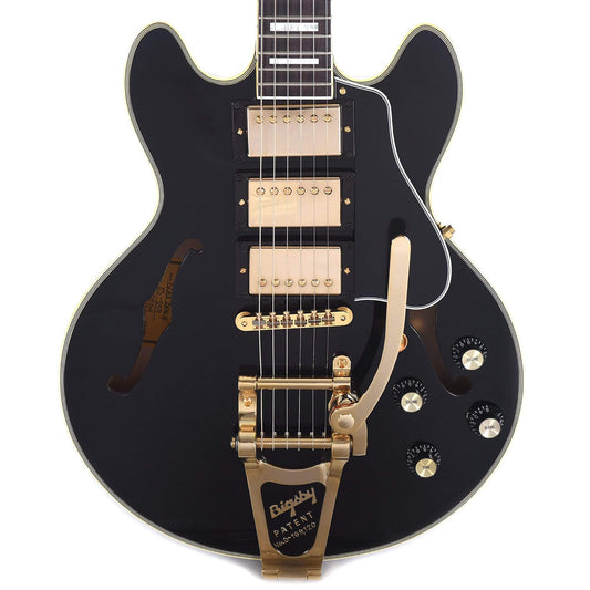 Gibson Memphis 2019 Limited ES-359 Black Beauty Bigsby Electric Guitars / Semi-Hollow