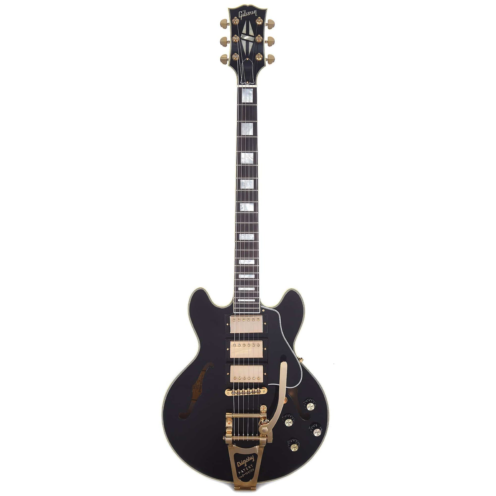 Gibson Memphis 2019 Limited ES-359 Black Beauty Bigsby Electric Guitars / Semi-Hollow