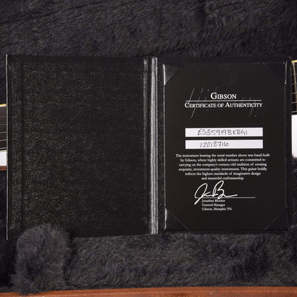 Gibson Memphis 2019 Limited ES-359 Black Beauty w/Bigsby Electric Guitars / Semi-Hollow