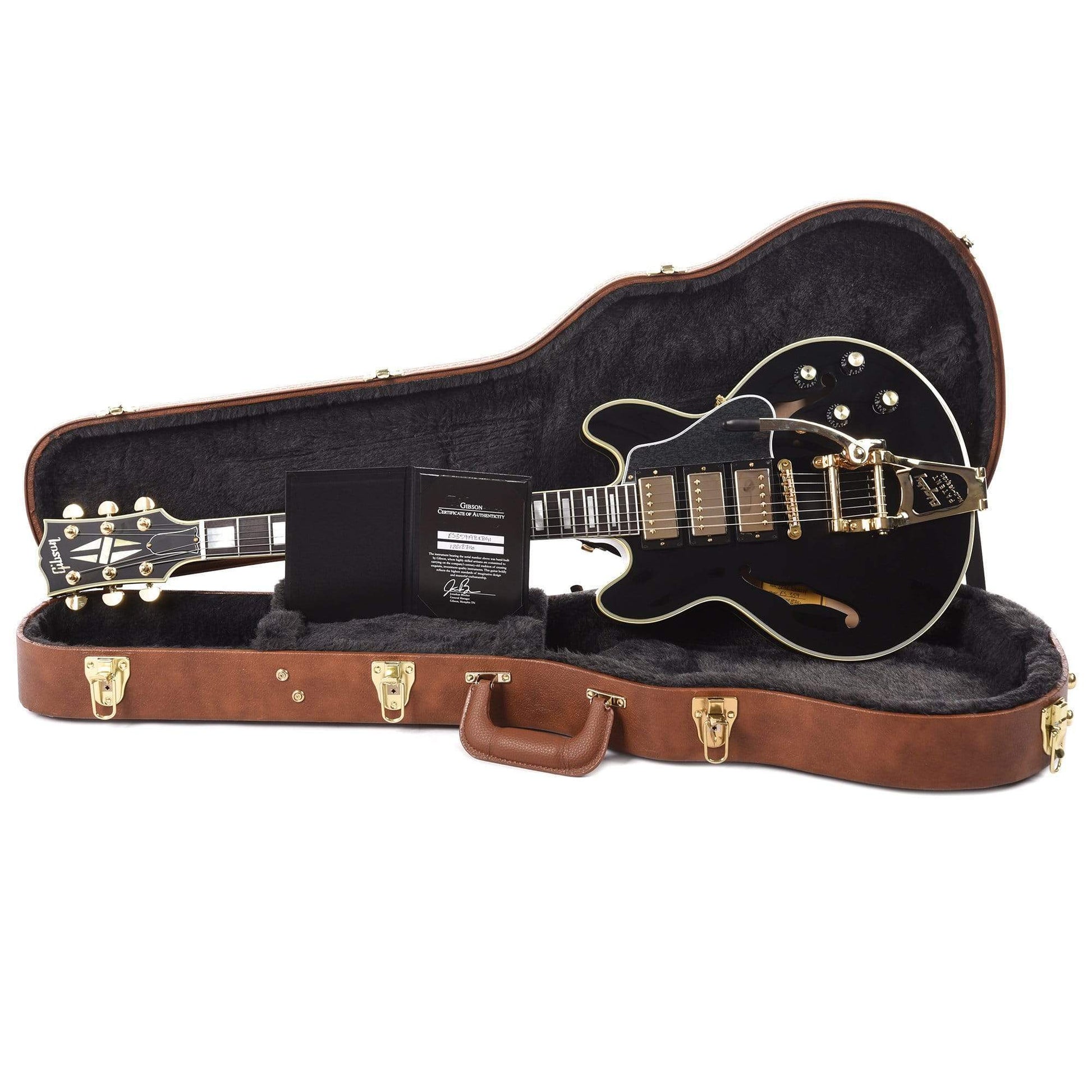 Gibson Memphis 2019 Limited ES-359 Black Beauty w/Bigsby Electric Guitars / Semi-Hollow